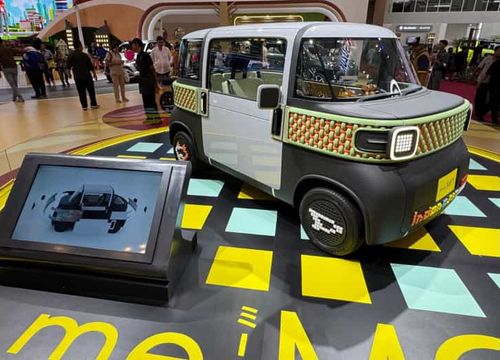 Mobil Listrik Konsep Daihatsu me:MO Mejeng di GIIAS 2024