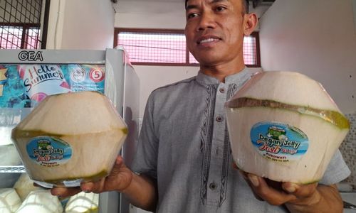 Prospektif, Polisi di Sragen Ini Kembangkan Usaha Sampingan Jualan Degan Jelly