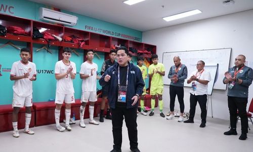 Erick Thohir Puji Garuda Muda, Bekal Bagus untuk Kualifikasi Piala AFC U-17