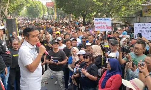 Ribuan Orang Desak Bonie Laksmana untuk Maju Jadi Calon Wali Kota Madiun 2024