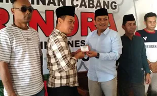 Kantongi KTA, Tokoh Muda NU Boyolali Dokter Fauzan Resmi Jadi Kader Gerindra