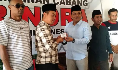 Kantongi KTA, Tokoh Muda NU Boyolali Dokter Fauzan Resmi Jadi Kader Gerindra