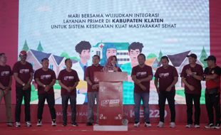 Launching ILP, Bupati Klaten Berharap Kualitas Kesehatan Masyarakat Meningkat