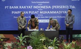 Jalin Sinergi, BRI Beri Kemudahan Jasa dan Layanan Perbankan Bagi Muhammadiyah