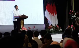 Buka Munas Alap-Alap Jokowi di Colomadu, Ini Pesan Presiden kepada Relawan