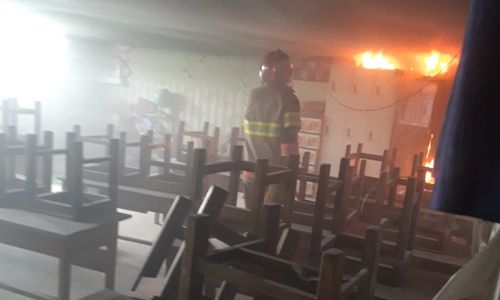 Satu Kelas SD Bhayangkara Jogja Terbakar, Pemadaman Butuh 25 Menit