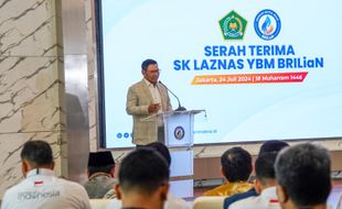 Kemenag Serahkan SK Izin Operasional YBM BRILiaN Sebagai LAZ Skala Nasional