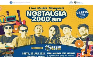 Digelar Malam Ini, Monpers Live Music Suguhkan Lagu-lagu Nostalgia Era 2000-an