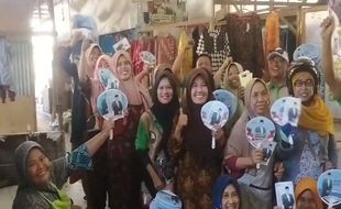 Pedagang Pasar Sukoharjo Siap Gerilya Menangkan Sudaryono di Pilgub Jateng 2024