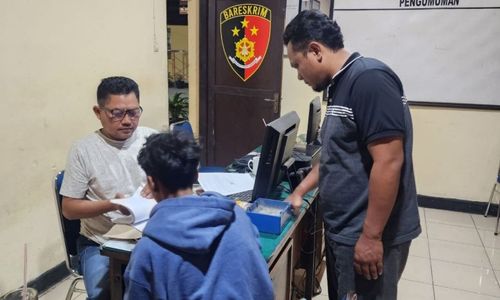 Diduga Curi Ponsel, Remaja Ditangkap Polisi di Sentra Kuliner Gondang Sragen