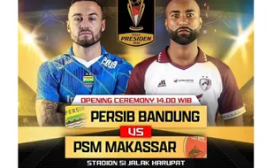 Siaran Langsung Piala Presiden dan Piala AFF U-19 Hari Ini, Ada Persib Vs PSM