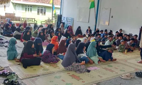 Penuh Makna, 80 Anak Jurangjero Klaten Isi Liburan Sekolah di Pesantren Kilat