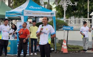 Edukasi Ekosistem Kendaraan Listrik lewat Purwokerto PLN Mobile Fun Run 2024