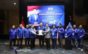 DPP Partai Demokrat Beri Rekomendasi Tarso-Teguh sebagai Cabup-Cawabup Wonogiri