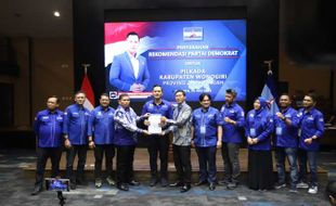 DPP Partai Demokrat Beri Rekomendasi Tarso-Teguh sebagai Cabup-Cawabup Wonogiri