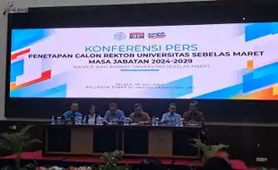 MWA UNS Solo Tetapkan 3 Calon Rektor Periode 2024-2029, Cek Nama-namanya