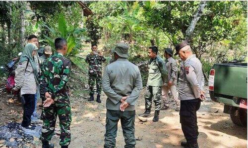 Jaga Kelestarian Hutan, Polsek Sambirejo Sragen Gelar Patroli Gabungan