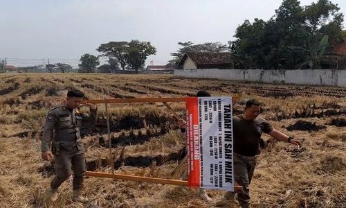 Warga Karangtengah tetap Garap Lahan yang Diklaim Milik Pemkab Sragen