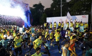 Telkom Sukses Gelar Digiland Run 2024, Lautan Manusia Penuhi Semanggi