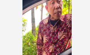 Viral Video Pria Ngaku Ketua PP di Semarang, Arogan di Jalan & Tendang Mobil