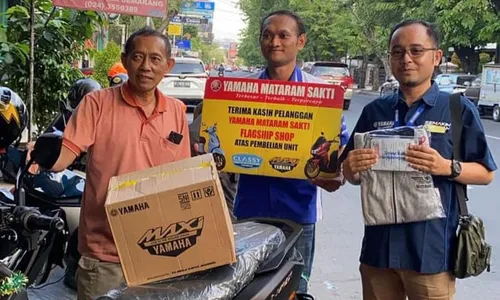 Lebih dari 400 Unit NMax Turbo Series Telah Sampai ke Konsumen Jateng-DIY