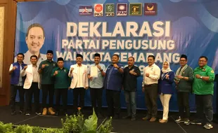 Koalisi Semarang Maju Enam Parpol Sah Usung Yoyok Sukawi di Pilwakot Semarang