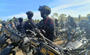 1.438 Personel Polisi Kawal Pergerakan Tamu KTT IAF di Bali