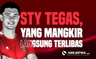 STY Tegas, Yang Mangkir Langsung Terlibas