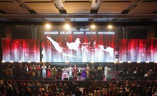 Kemeriahan Konser Kejar Mimpi untuk Indonesia di De Tjolomadoe