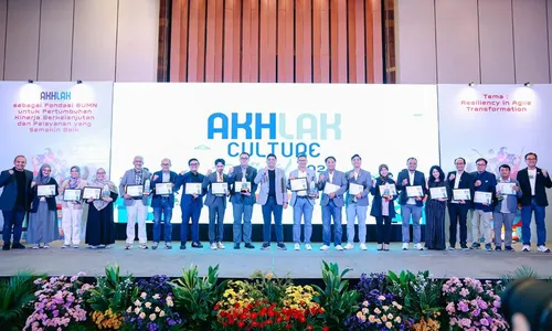 Peringati 4 Tahun Implementasi AKHLAK, Telkom Selenggarakan CAMG–Awarding 2024