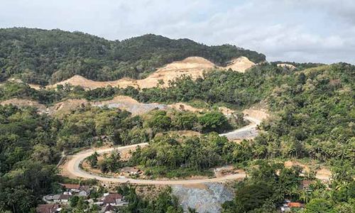 Potret Pembangunan JJLS Kelok 18 Penghubung Bantul-Gunungkidul