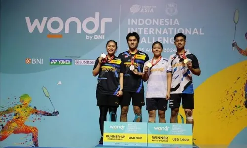 Kalahkan Rival Senegara, Jafar/Felisha Juara Indonesia International Challenge