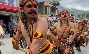 Semarak Karnaval Kemerdekaan Warga Lereng Merapi-Merbabu di Selo Boyolali