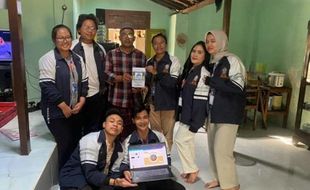 Dampingi UMKM di Jimus Klaten, Mahasiswa Undip Bantu Digitalisasi Pemasaran