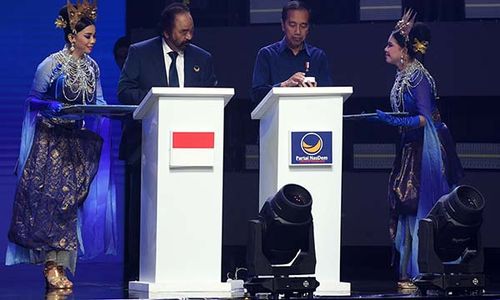 Presiden Jokowi Hadiri Pembukaan Kongres III Partai Nasdem