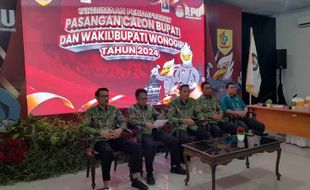 Hari Pertama Pendaftaran Cabup-Cawabup, KPU Wonogiri: Belum Ada Pendaftar