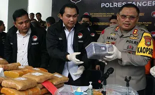 Polres Tangsel Ungkap Pabrik Kue Ganja Produksi di Purwakarta