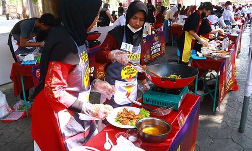 Lomba Memasak Tingkat Pelajar di Solo Meriahkan Hari Anak Nasional dan HUT RI