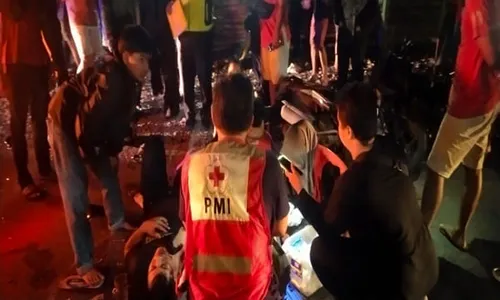 3 Motor Bertabrakan di Puro Sragen, 5 Orang Alami Luka-luka