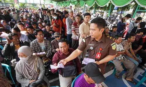 Pengambilan SIM dan STNK Pelanggar Lalu Lintas di Sidoarjo