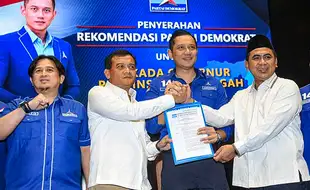 Partai Demokrat Resmi Dukung Ahmad Luthfi-Taj Yasin di Pilkada Jateng 2024