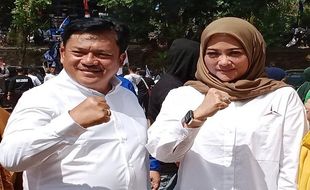 Pilwalkot Salatiga: Kantongi Dukungan 12 Parpol, Robby-Nina Daftar ke KPU Besok