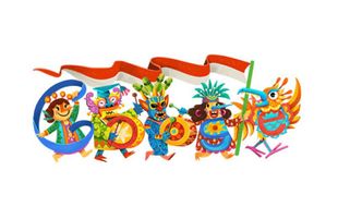 Google Doodle Ikut Rayakan HUT ke-79 RI dengan Parade Budaya