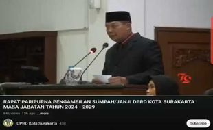 Puji Rudy Tidak KKN, Wali Kota Solo Teguh Prakosa Sindir Tajam Seseorang