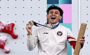 Atlet Olimpiade Veddriq Leonardo Bawa Kalbar ke Delapan Besar PON 2024