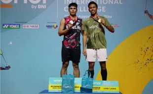 Yohanes Saut Marcellyno Juara Turnamen Indonesia International Challenge