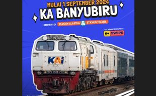 Per 1 September Singgah di Stasiun Alastua, Ini Jadwal Terbaru KA Banyubiru