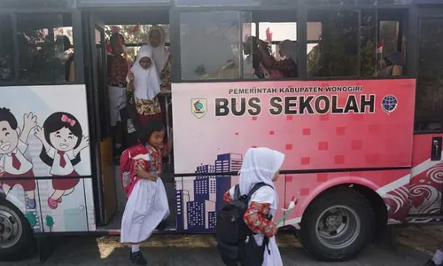 Cegah Kecelakaan Pelajar, Disdikbud Wonogiri Berharap Bus Sekolah Diperbanyak