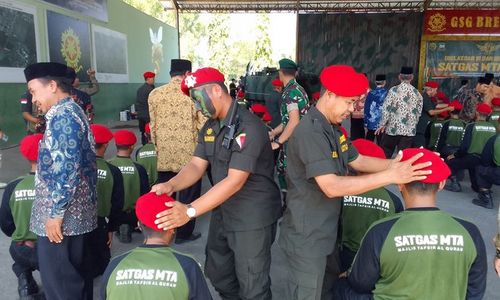 Gandeng Yonif 413/Bremoro, Satgas MTA Gelar Diklatsar III dan Bela Negara