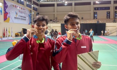 Superior! Indonesia Nyaris Sapu Bersih Emas Kejuaraan Badminton Pelajar Asia